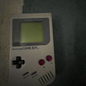 Nintendo Game Boy - White and Red Handheld Console